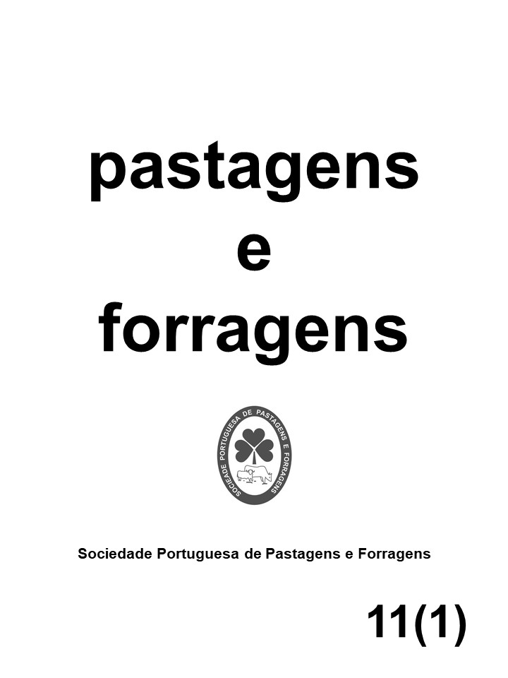 "Pastagens e Forragens" - Volume 11(1)